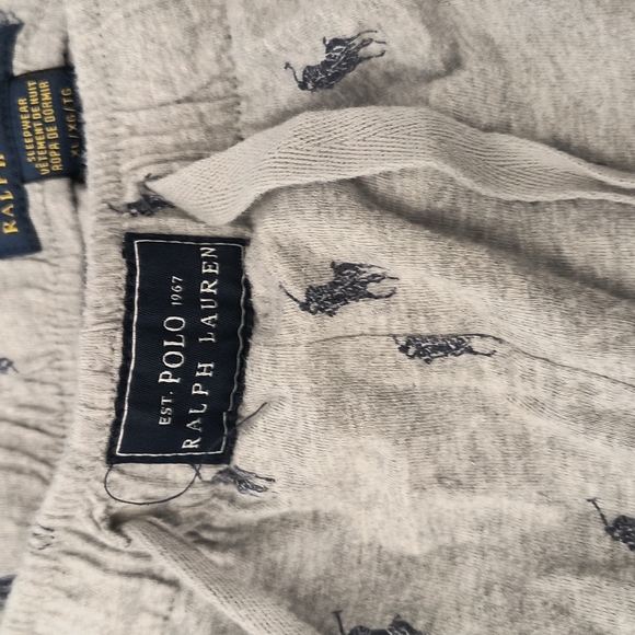 XL Polo by Ralph Lauren grey sleepwear/pajama pants - Picture 2 of 12